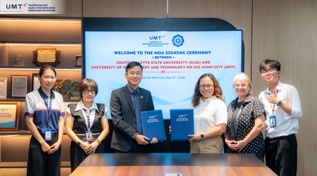 UMT mở rộng hệ sinh thái tri thức toàn cầu thông qua hợp tác với Southern Leyte State University (SLSU)
